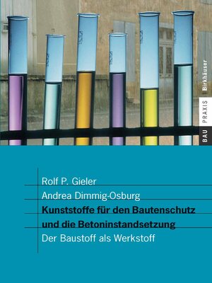 cover image of Kunststoffe für den Bautenschutz und die Betoninstandsetzung